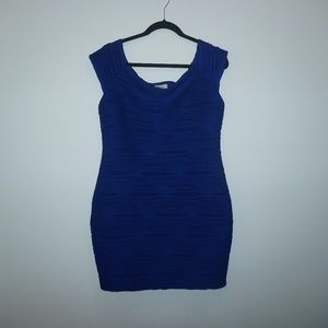 Hot Gal XL Navy Blue Dress